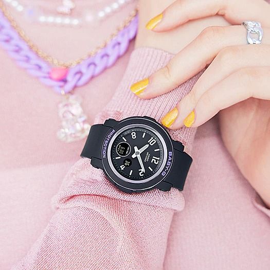  [Pin Miễn Phí Trọn Đời] BGA-290DR-1A - Đồng hồ Casio Baby-G - Tem Vàng Chống Giả 