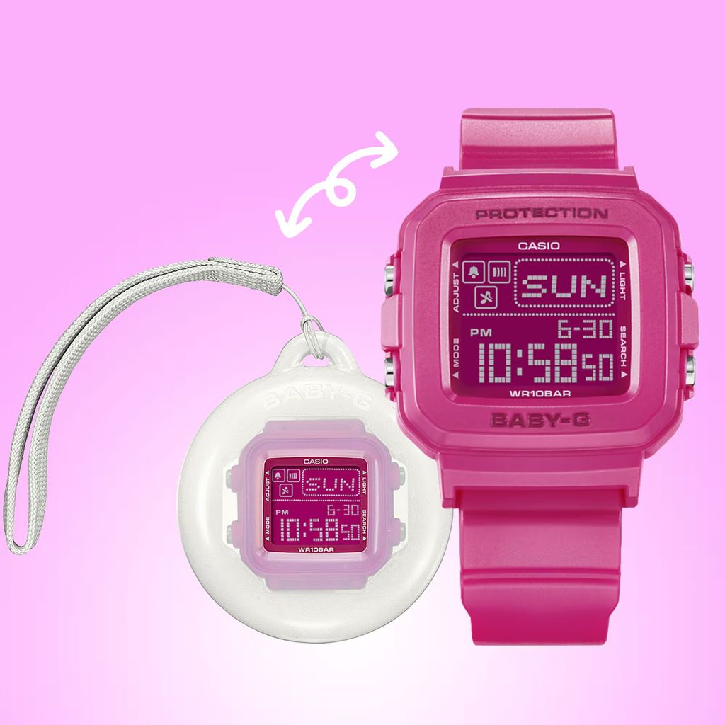  [Pin Miễn Phí Trọn Đời] BGD-10K-4DR - Đồng hồ Casio Baby-G - Tem Vàng Chống Giả 