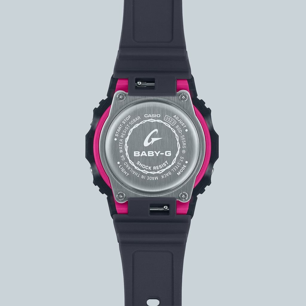  [LIMITED] Casio Baby-G BGD-565RS-8 - Uy tín từ 2009, Tem vàng chống giả, Bảo hành 5 năm, Pin miễn phí trọn đời 