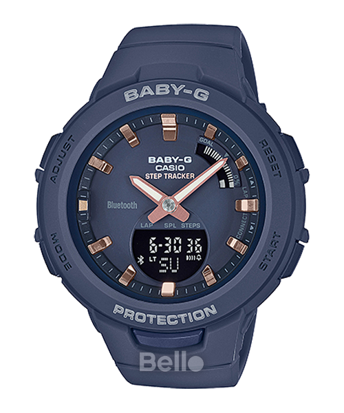  Casio Baby-G BSA-B100-2A - Uy tín từ 2009, Tem vàng chống giả, Bảo hành 5 năm, Pin miễn phí trọn đời 