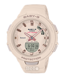  [Pin Miễn Phí Trọn Đời] BSA-B100-4A1 - Đồng hồ Casio Baby-G - Tem Vàng Chống Giả 