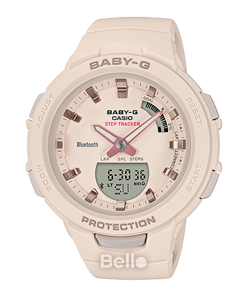  Casio Baby-G BSA-B100-4A1 - Uy tín từ 2009, Tem vàng chống giả, Bảo hành 5 năm, Pin miễn phí trọn đời 