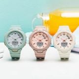  Casio Baby-G BSA-B100CS-4A - Uy tín từ 2009, Tem vàng chống giả, Bảo hành 5 năm, Pin miễn phí trọn đời 