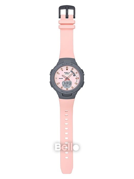  [Pin Miễn Phí Trọn Đời] BSA-B100MC-4A - Đồng hồ Casio Baby-G - Tem Vàng Chống Giả 