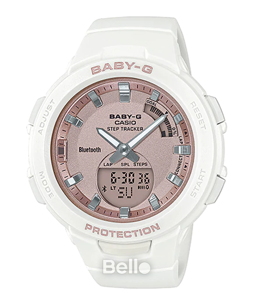  Casio Baby-G BSA-B100MF-7A - Uy tín từ 2009, Tem vàng chống giả, Bảo hành 5 năm, Pin miễn phí trọn đời 