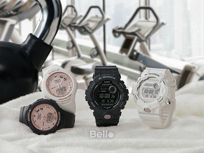  [Pin Miễn Phí Trọn Đời] BSA-B100-7A - Đồng hồ Casio Baby-G - Tem Vàng Chống Giả 