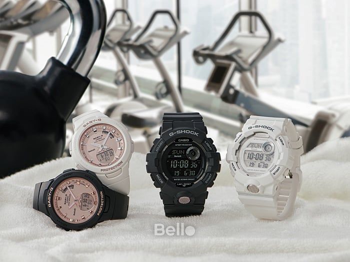  [Pin Miễn Phí Trọn Đời] BSA-B100-4A2 - Đồng hồ Casio Baby-G - Tem Vàng Chống Giả 