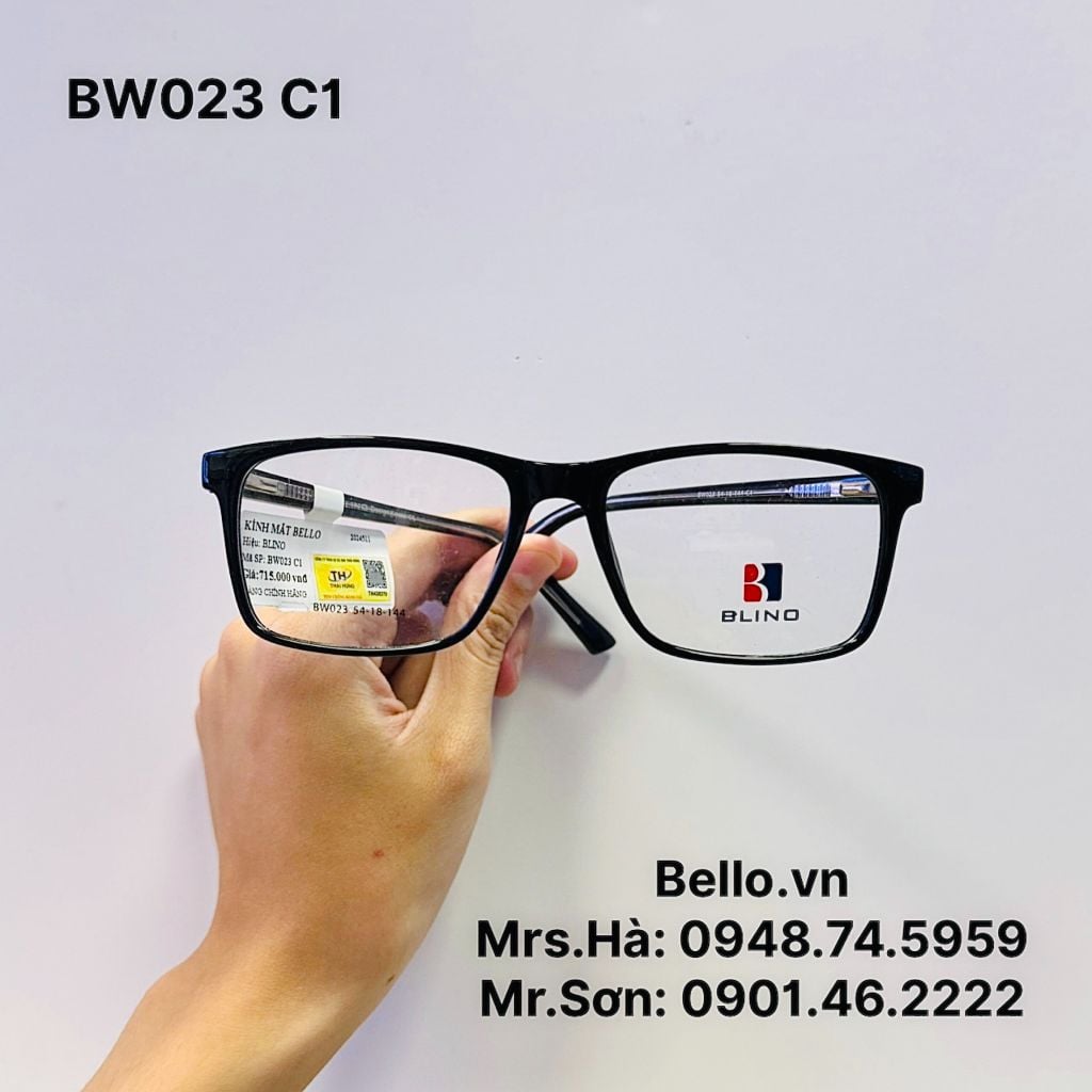  Gọng Kính Blino BW023 chính hãng GIÁ TỐT LIÊN HỆ 0948.74.5959 (Mrs.Hà) 