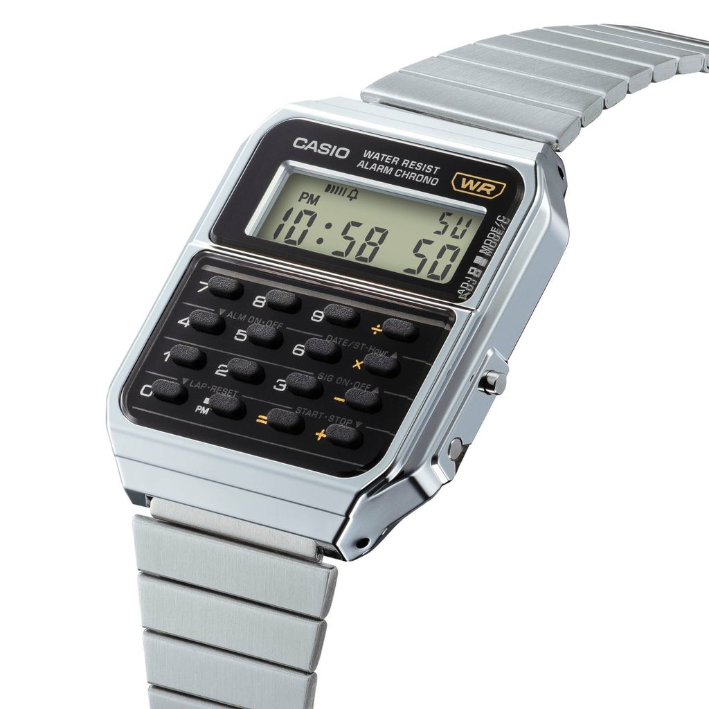  [Pin Miễn Phí Trọn Đời] CA-500WE-1A - Đồng hồ Casio - Tem Vàng Chống Giả 