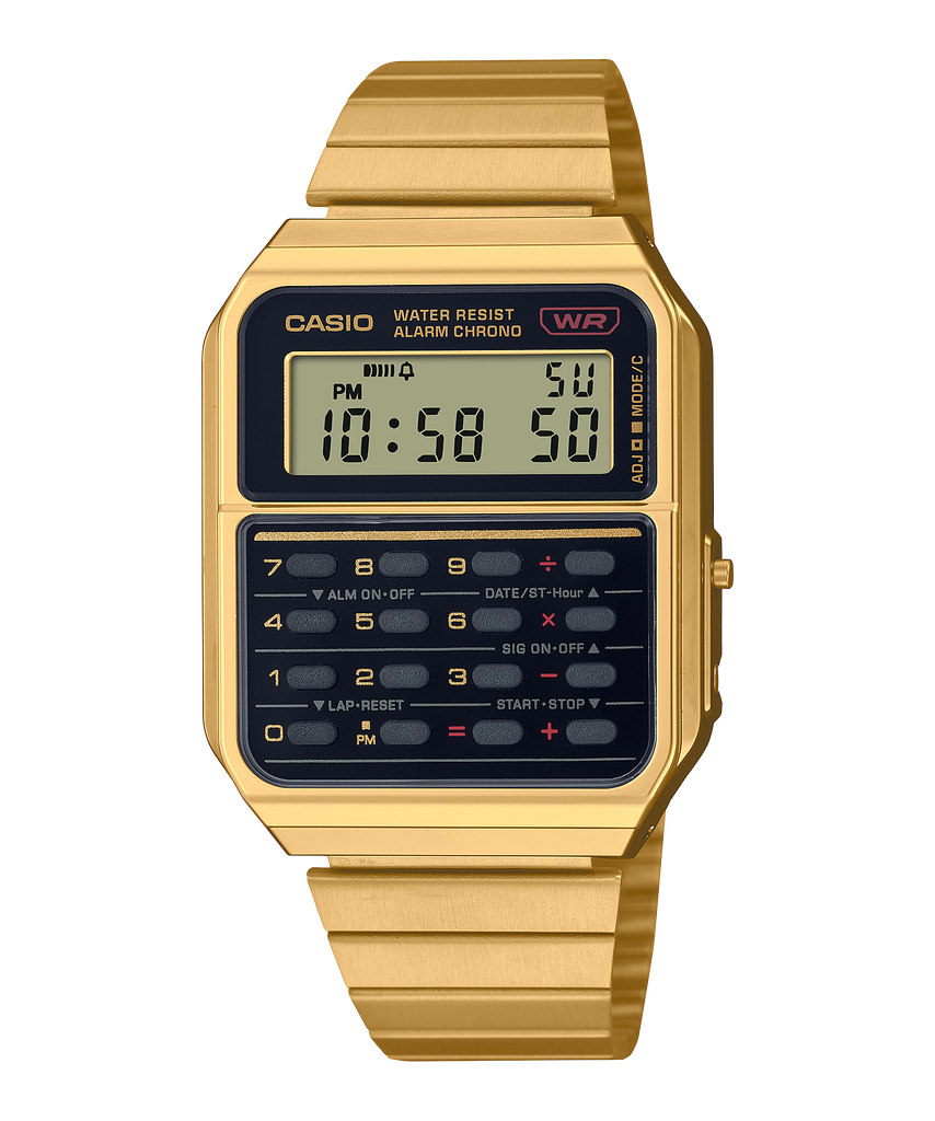  Casio CA-500WEG-1A - Uy tín từ 2009, Tem vàng chống giả, Bảo hành 1 năm, Pin miễn phí trọn đời 