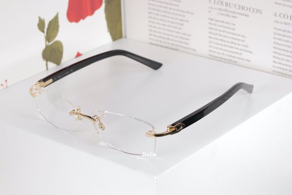  Gọng Kính Cartier CT0048O 002 - Tặng kèm tròng kính Essilor Pháp, Liên hệ giá tốt Mrs.Hà 0948.74.5959 