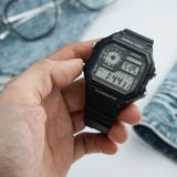  Casio AE-1200WH-1AVDF - Uy tín từ 2009, Tem vàng chống giả, Bảo hành 1 năm, Pin miễn phí trọn đời 