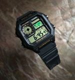  Casio AE-1200WH-1BVDF - Uy tín từ 2009, Tem vàng chống giả, Bảo hành 1 năm, Pin miễn phí trọn đời 