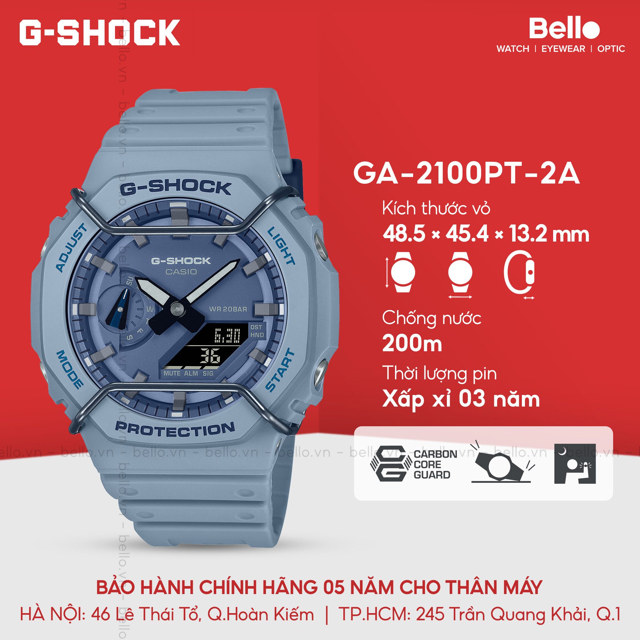 腕時計 G-SHOCK/ジーショック 腕時計 GA-2100PT-2AJF G-SHOCK カシ