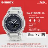  Casio G-Shock GA-2100SKE-7A - Uy tín từ 2009, Tem vàng chống giả, Bảo hành 5 năm, Pin miễn phí trọn đời 