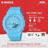  Casio G-Shock GA-2100-2A2 - Uy tín từ 2009, Tem vàng chống giả, Bảo hành 5 năm, Pin miễn phí trọn đời 