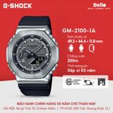  Casio G-Shock GM-2100-1A - Uy tín từ 2009, Tem vàng chống giả, Bảo hành 5 năm, Pin miễn phí trọn đời 