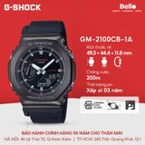  Casio G-Shock GM-2100CB-1ADR - Uy tín từ 2009, Tem vàng chống giả, Bảo hành 5 năm, Pin miễn phí trọn đời 