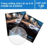  Chemi U2 1.60 ASP X-Drive tròng kính chống chói loá lái xe ngày và đêm 