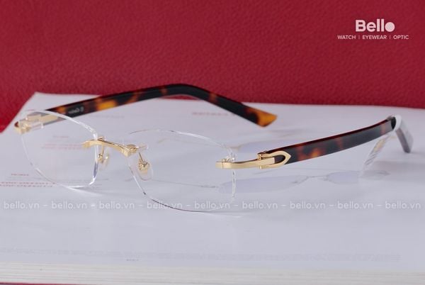  Gọng Kính Cartier CT0048O 004 - Tặng kèm tròng kính Essilor Pháp, Liên hệ giá tốt Mrs.Hà 0948.74.5959 