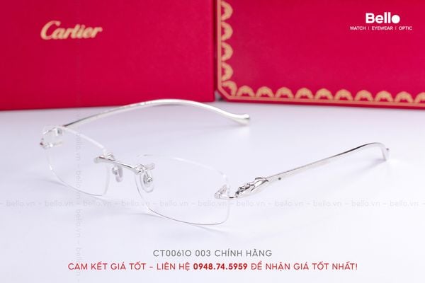  Gọng Kính Cartier CT0061O 003 - Tặng kèm tròng kính Essilor Pháp, Liên hệ giá tốt Mrs.Hà 0948.74.5959 