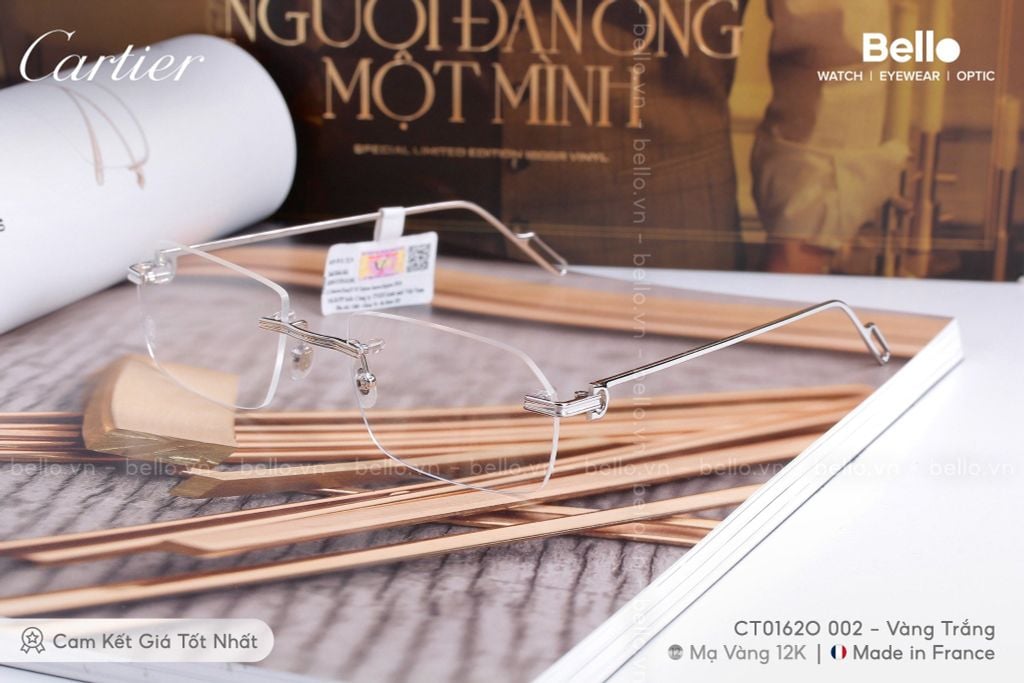  Gọng Kính Cartier CT0162O 002, CT0162O 005 - LH tư vấn: Mrs.Hà 0948.74.5959 