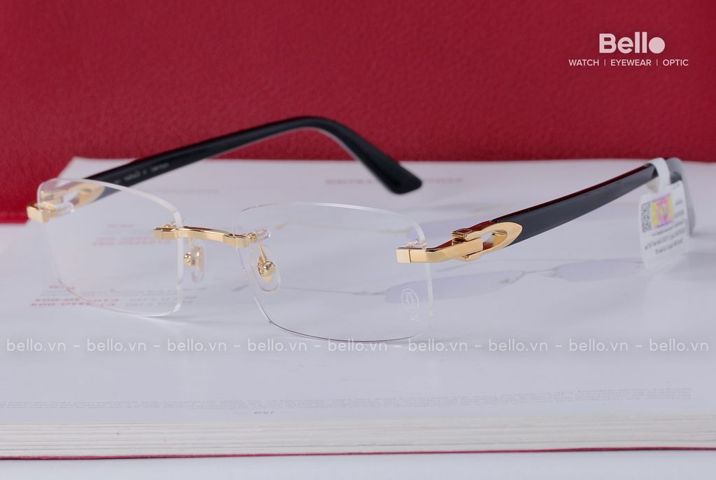  Cartier CT0287O 001 & CT0287O 005 - Signature C de Cartier - Mạ Vàng 12K 