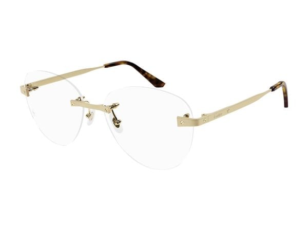  Gọng Kính Cartier CT0338O 001 - Tặng kèm tròng kính Essilor Pháp, Liên hệ giá tốt Mrs.Hà 0948.74.5959 