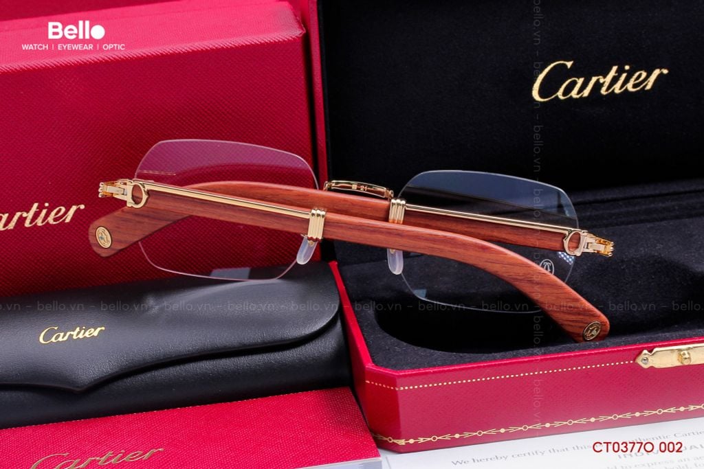  Gọng Kính Cartier CT0377O 002 - LH tư vấn: Mrs.Hà 0948.74.5959 