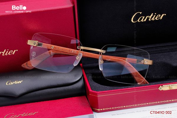  Gọng Kính Cartier CT0411O 002 - Tặng kèm tròng kính Essilor Pháp, Liên hệ giá tốt Mrs.Hà 0948.74.5959 