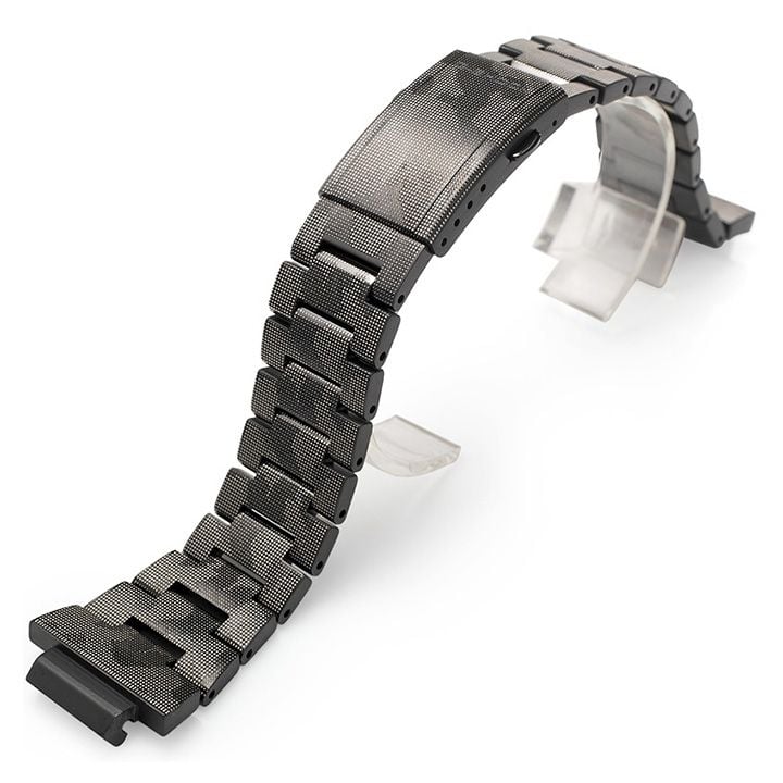  Dây kim loại G-Shock GA-2100 màu đen camouflage 