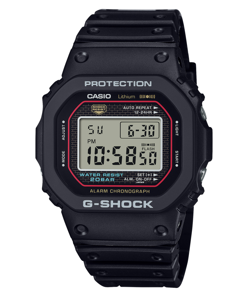  [LIMITED] Casio G-Shock DW-5000R-1A - Uy tín từ 2009, Tem vàng chống giả, Bảo hành 5 năm, Pin miễn phí trọn đời 