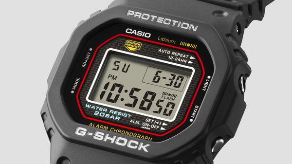  [LIMITED] Casio G-Shock DW-5000R-1A - Uy tín từ 2009, Tem vàng chống giả, Bảo hành 5 năm, Pin miễn phí trọn đời 