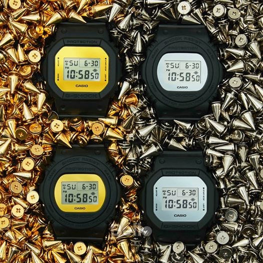  [Pin Miễn Phí Trọn Đời] DW-5600BBMB-1 - Đồng hồ G-Shock Nam - Tem Vàng Chống Giả 
