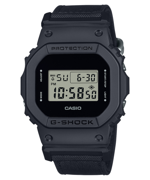 DW-5600BCE-1 - G-Shock Black Cordura Eco Fabric Series