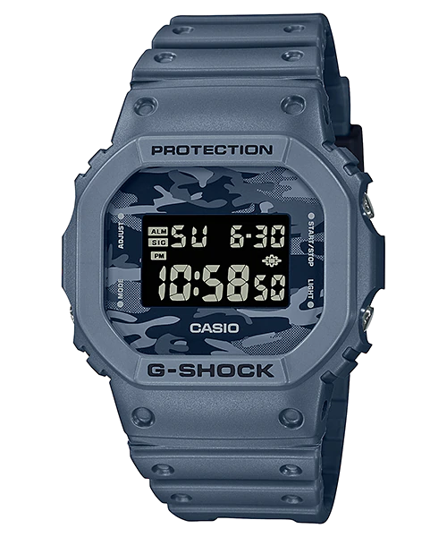  [Pin Miễn Phí Trọn Đời] DW-5600CA-2DR - Đồng hồ G-Shock Nam - Tem Vàng Chống Giả 