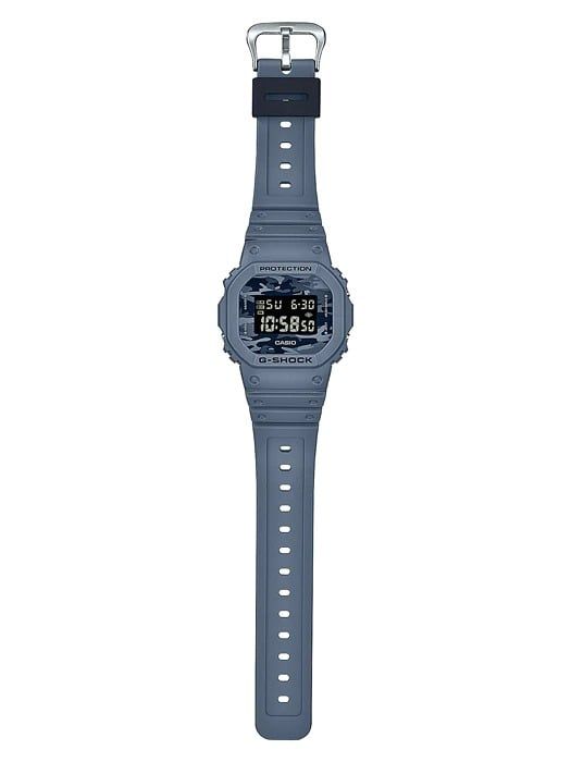  [Pin Miễn Phí Trọn Đời] DW-5600CA-2DR - Đồng hồ G-Shock Nam - Tem Vàng Chống Giả 