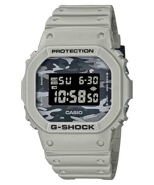  [Pin Miễn Phí Trọn Đời] DW-5600CA-8DR - Đồng hồ G-Shock Nam - Tem Vàng Chống Giả 