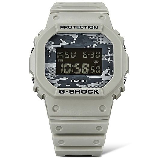  [Pin Miễn Phí Trọn Đời] DW-5600CA-8DR - Đồng hồ G-Shock Nam - Tem Vàng Chống Giả 