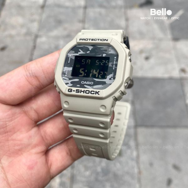  Casio G-Shock DW-5600CA-8DR - Uy tín từ 2009, Tem vàng chống giả, Bảo hành 5 năm, Pin miễn phí trọn đời 