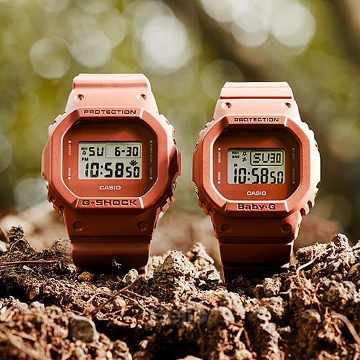  Casio G-Shock DW-5600ET-5DR - Uy tín từ 2009, Tem vàng chống giả, Bảo hành 5 năm, Pin miễn phí trọn đời 
