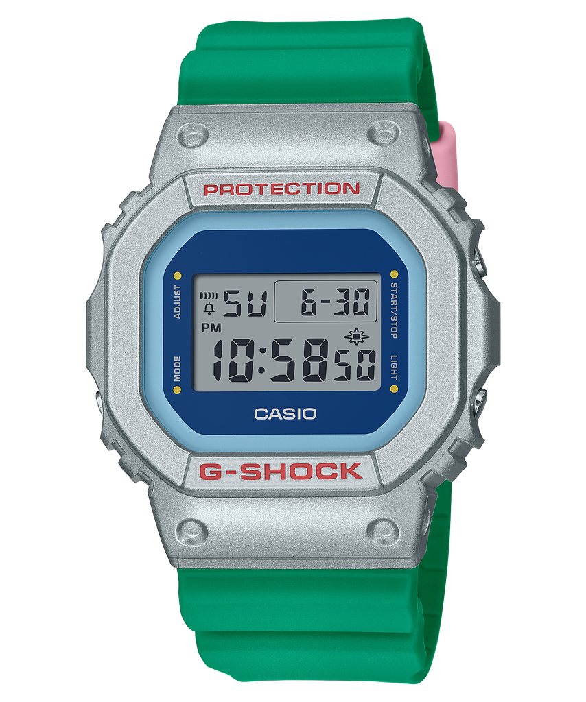  Casio G-Shock DW-5600EU-8A3 - Uy tín từ 2009, Tem vàng chống giả, Bảo hành 5 năm, Pin miễn phí trọn đời 