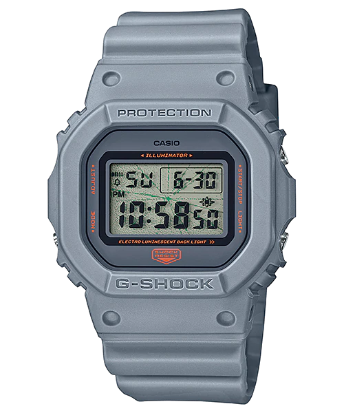  [Pin Miễn Phí Trọn Đời] DW-5600MNT-8 - Đồng hồ G-Shock Nam - Tem Vàng Chống Giả 