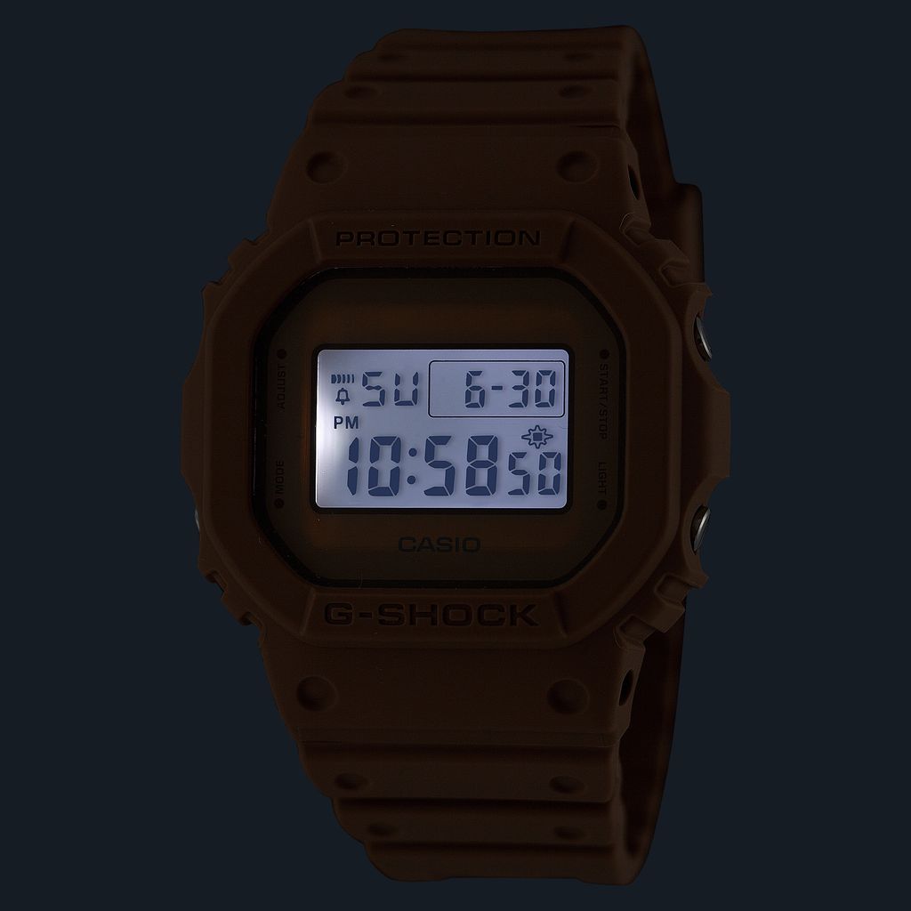  [Pin Miễn Phí Trọn Đời] DW-5600NC-5 - Đồng hồ G-Shock Nam - Tem Vàng Chống Giả 