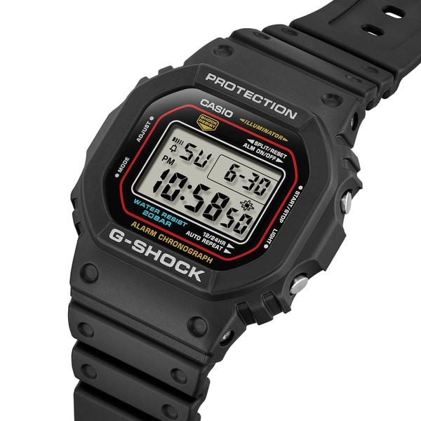  Casio G-Shock DW-5600RL-1 - Uy tín từ 2009, Tem vàng chống giả, Bảo hành 5 năm, Pin miễn phí trọn đời 