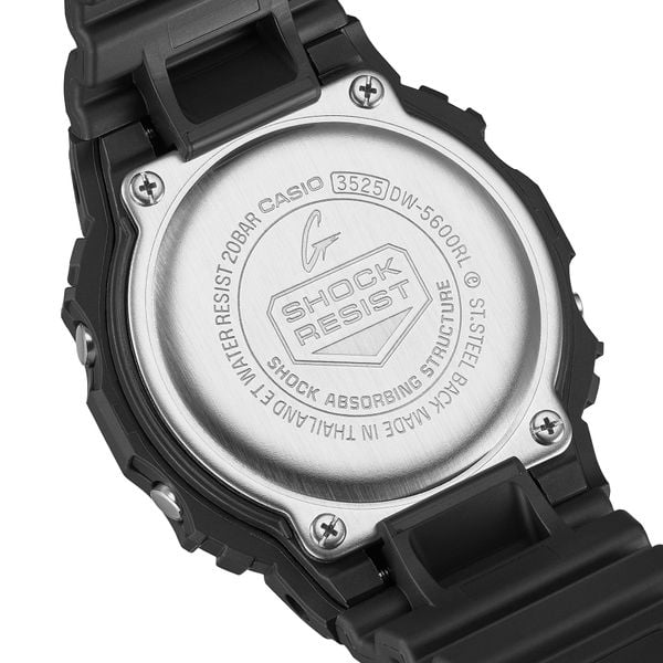 Casio G-Shock DW-5600RL-1 - Uy tín từ 2009, Tem vàng chống giả, Bảo hành 5 năm, Pin miễn phí trọn đời 