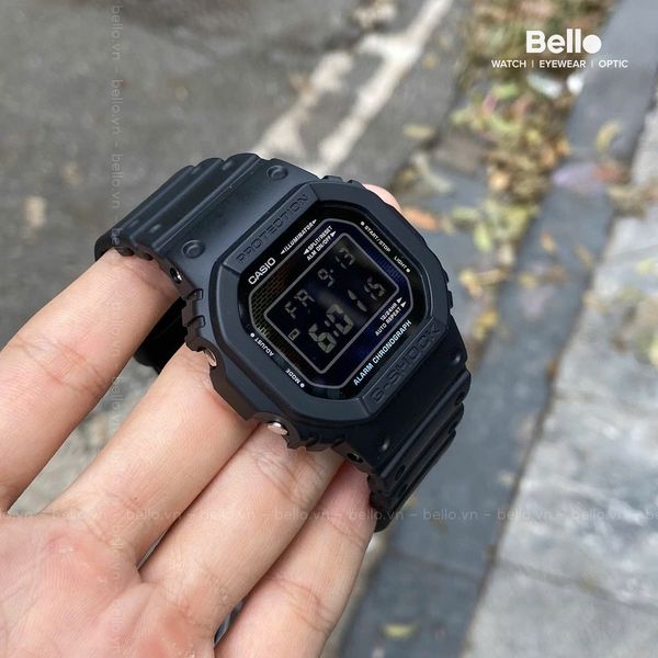  Casio G-Shock DW-5600RW-1 - Uy tín từ 2009, Tem vàng chống giả, Bảo hành 5 năm, Pin miễn phí trọn đời 