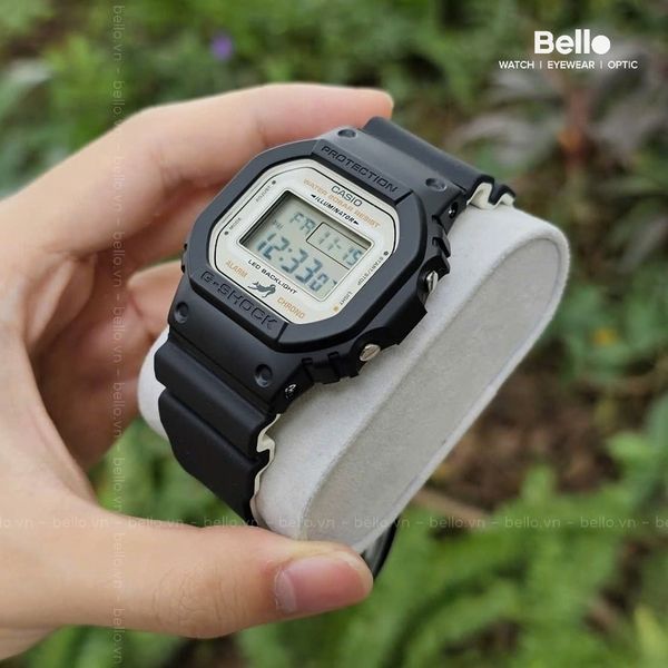  [LIMITED] Casio G-Shock DW-5600SHB-1 - Uy tín từ 2009, Tem vàng chống giả, Bảo hành 5 năm, Pin miễn phí trọn đời 