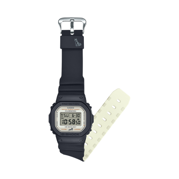  [LIMITED] Casio G-Shock DW-5600SHB-1 - Uy tín từ 2009, Tem vàng chống giả, Bảo hành 5 năm, Pin miễn phí trọn đời 