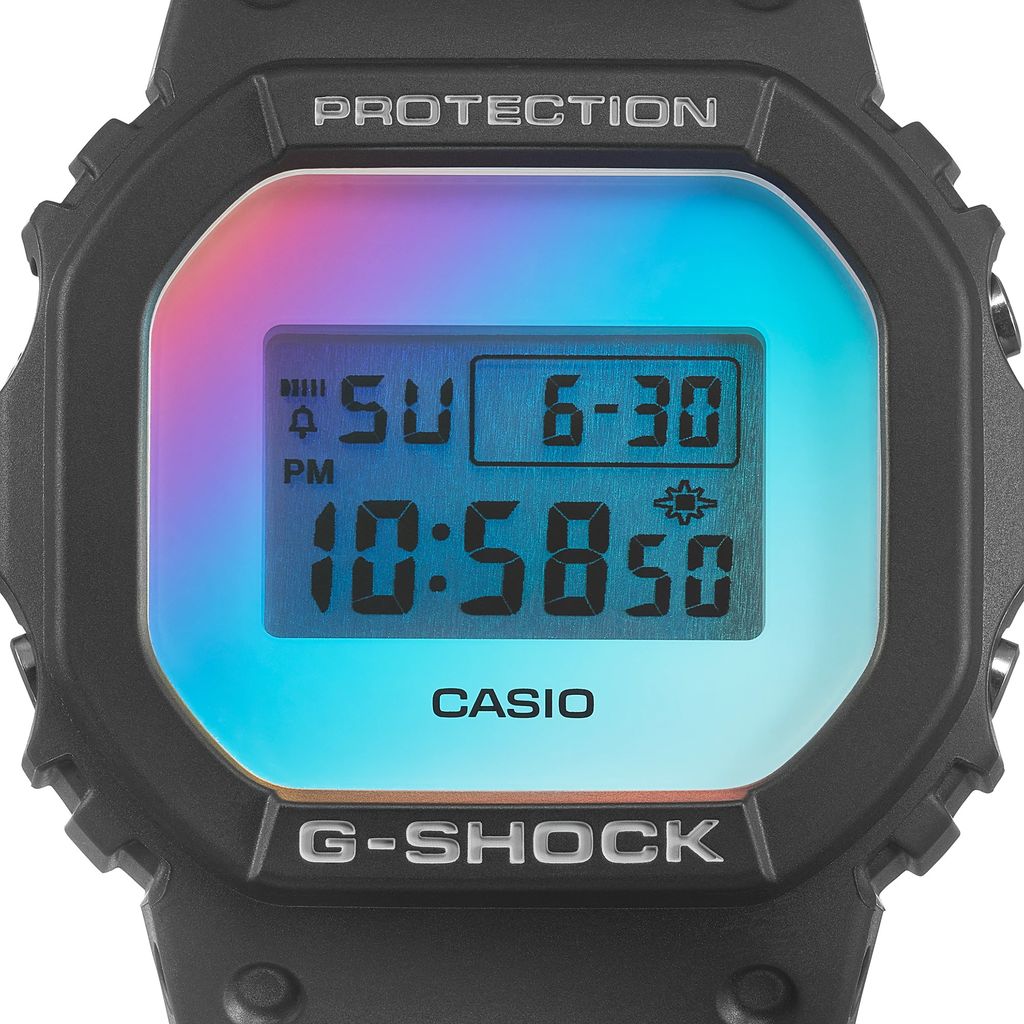  Casio G-Shock DW-5600SR-1DR - Uy tín từ 2009, Tem vàng chống giả, Bảo hành 5 năm, Pin miễn phí trọn đời 